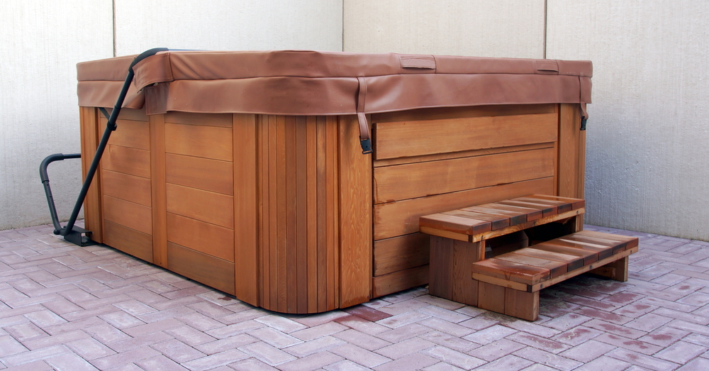 how to store hot tub for summer
