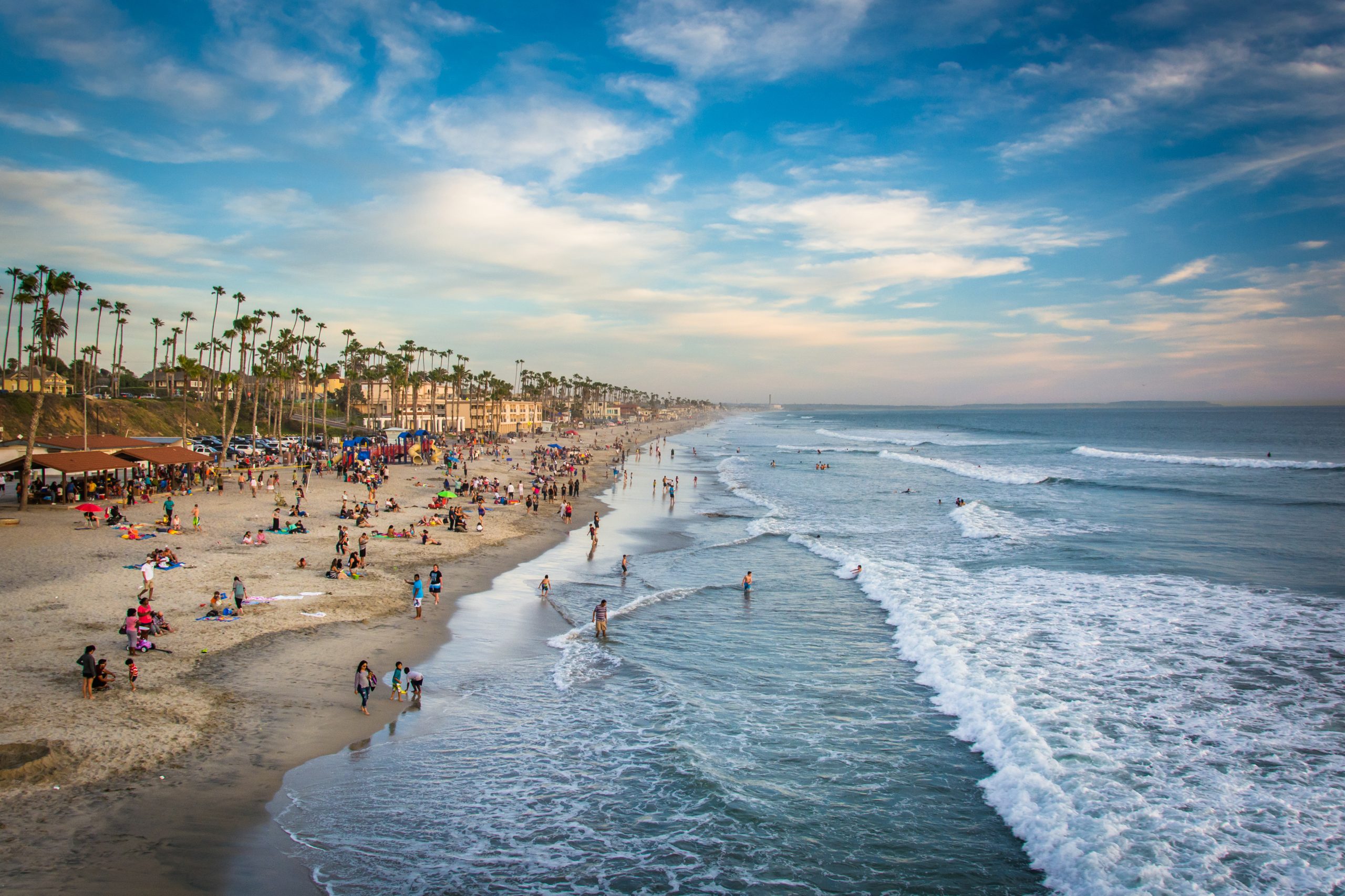the cost of living in oceanside ca includes going to the beach