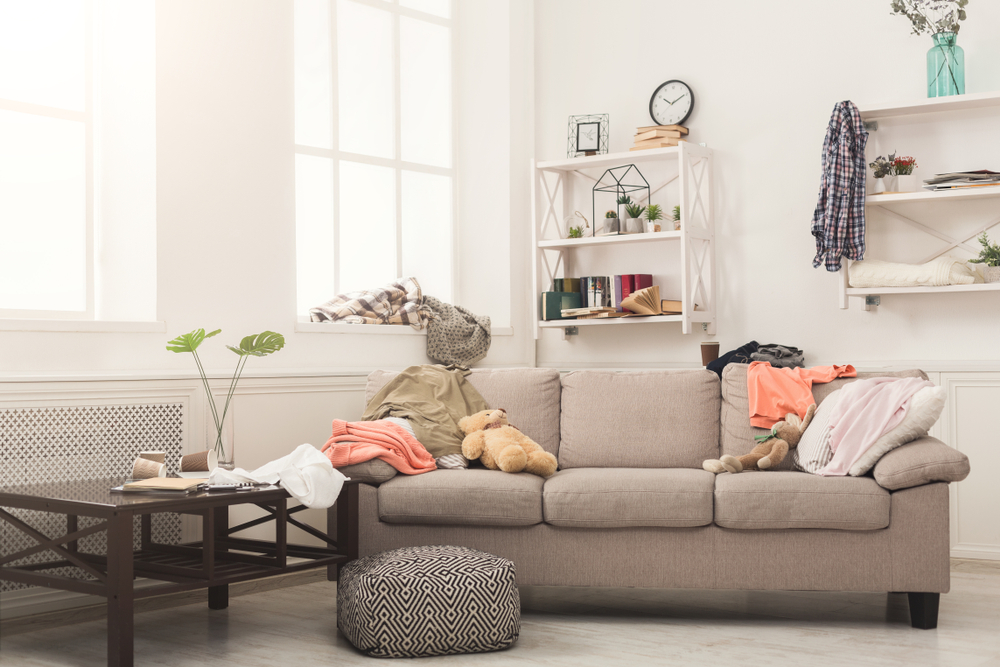 how to declutter your house in one day