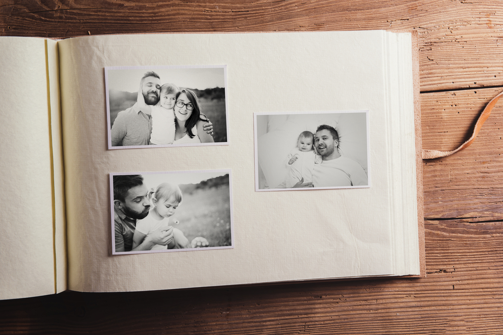 how to store photos in a storage unit