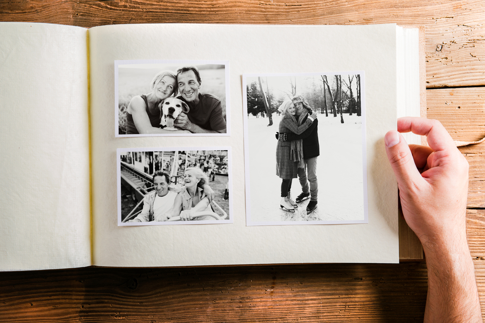 how to store photos in a storage unit
